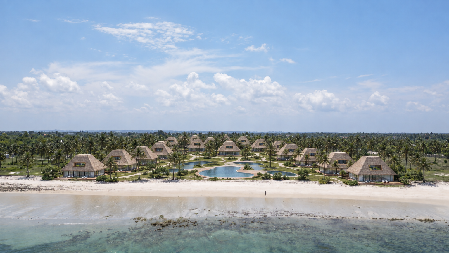Luxury villas, housing architecture, Dar es Salaam, South beach, Gezauzule, Tanzania, US Architects
