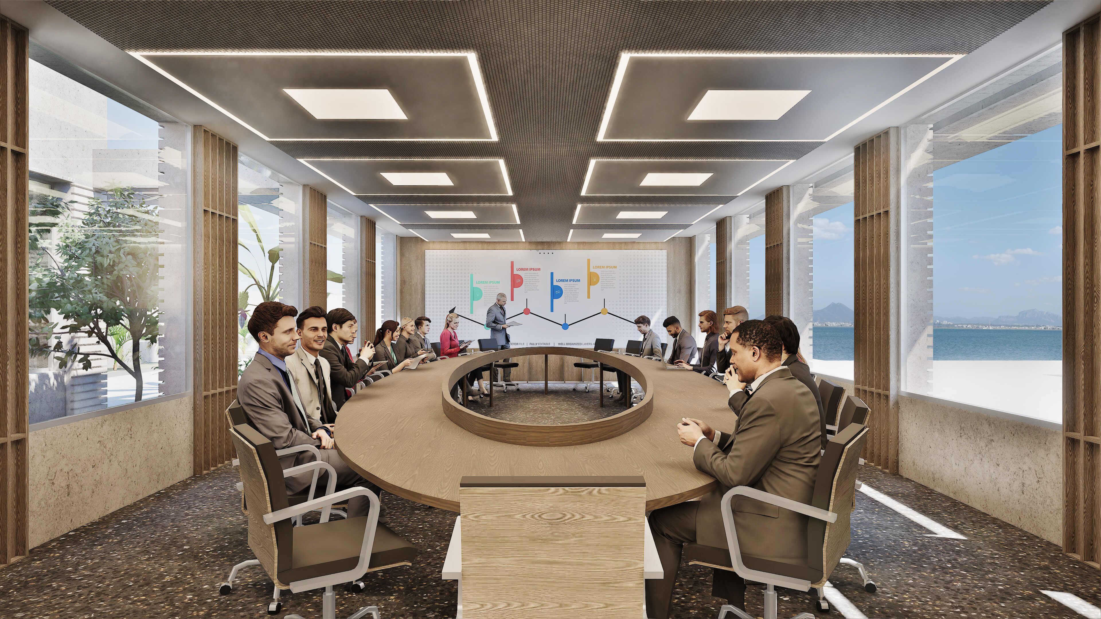 AGIL Headquarters architectural proposal by US Architects